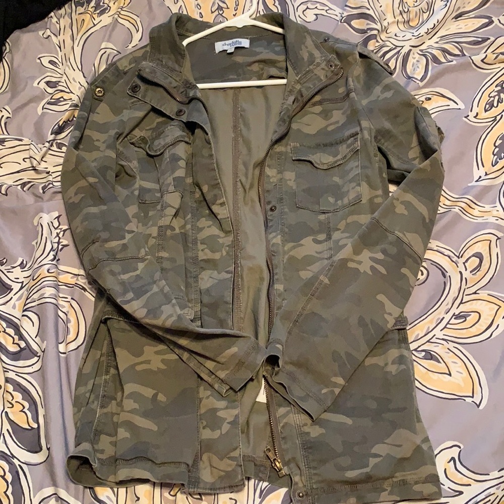Charlotte Russe camo jacket